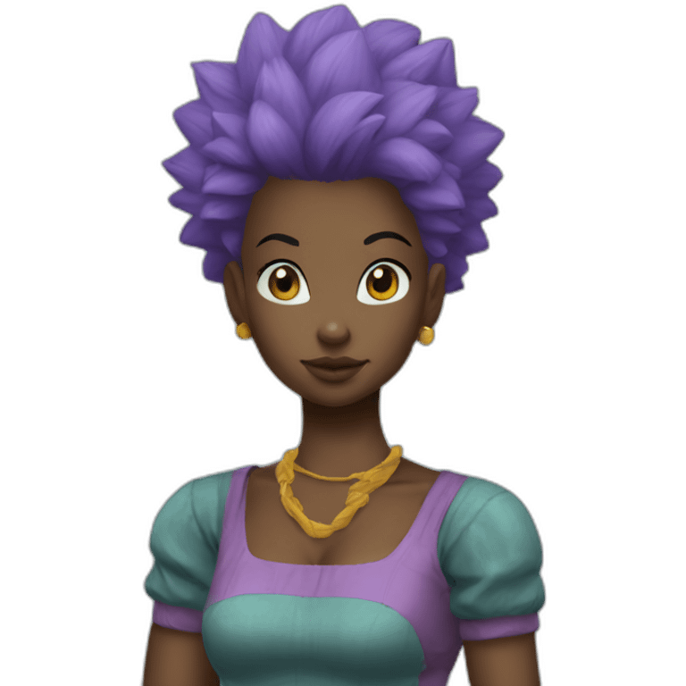 bulma african emoji