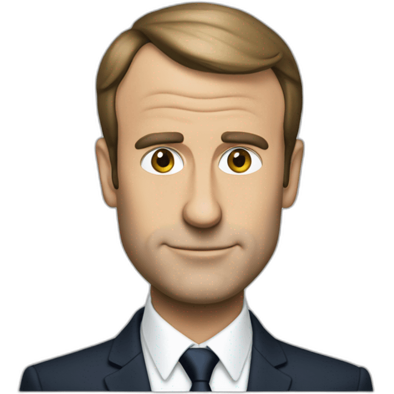 macron sur trump emoji