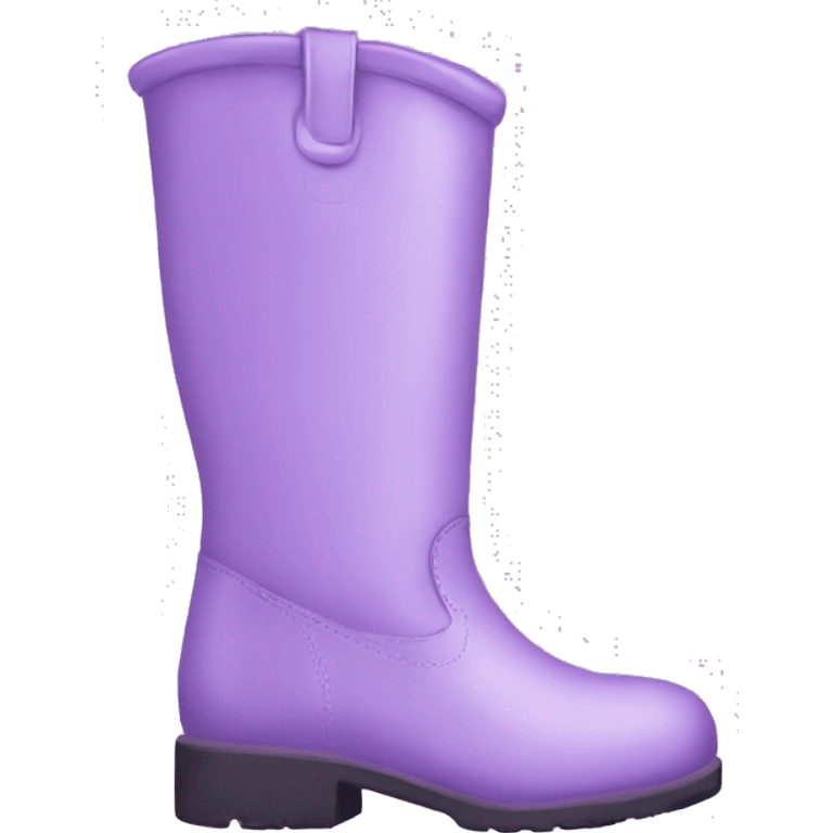 Light purple ugh boots emoji