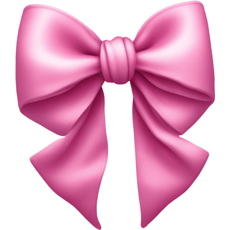 Pink bow emoji