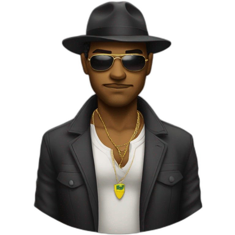 Gangster form brazil emoji