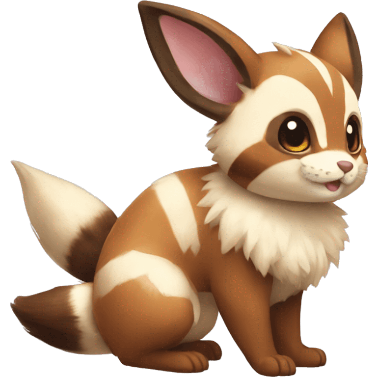 Furret Eevee emoji