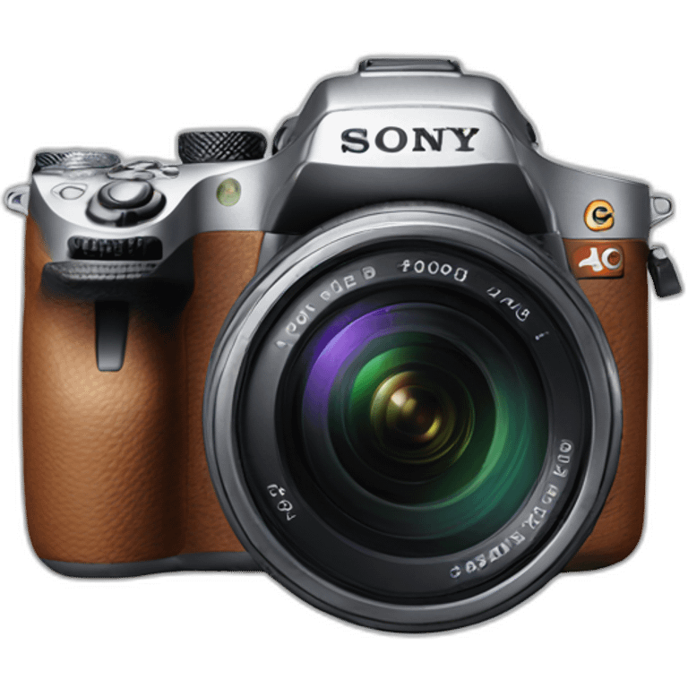 Sony alpha camera emoji