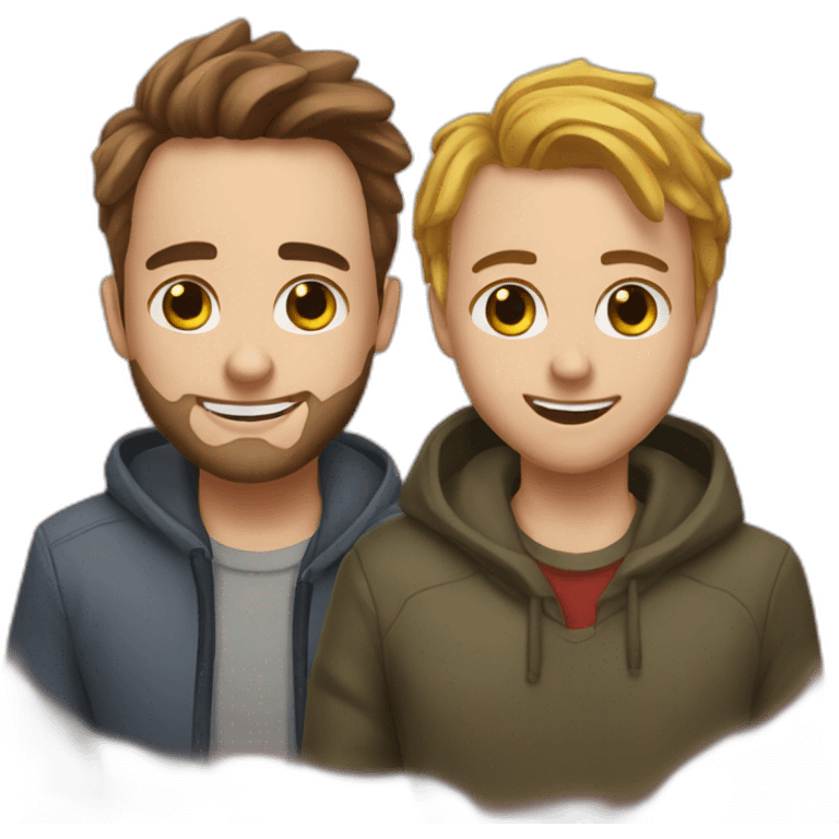 squeezie et joyca emoji