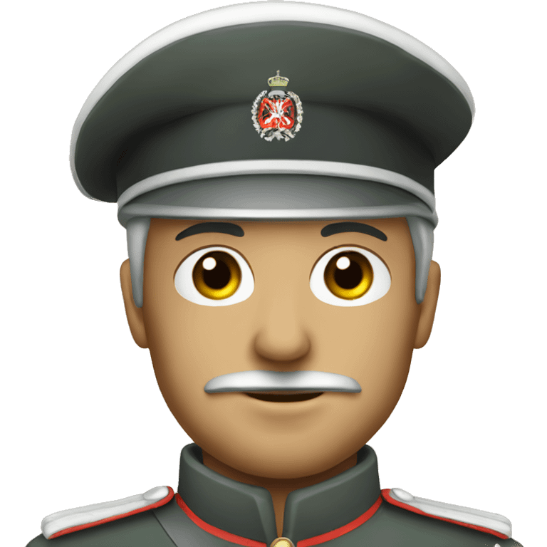 An Austrian soldier emoji