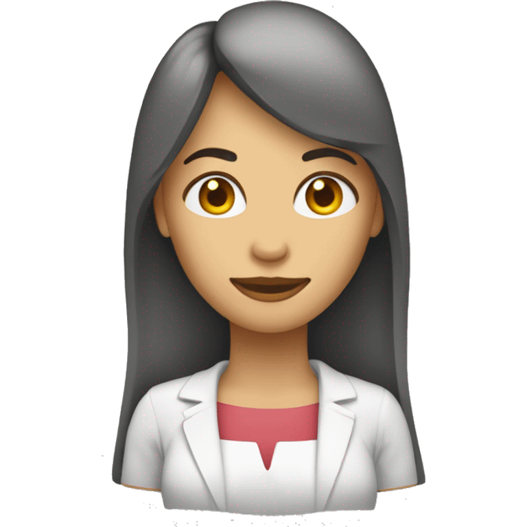 Mulher aferindo a pressão arterial emoji