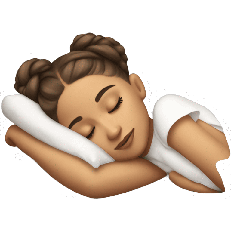 Ariana Grande sleeping emoji