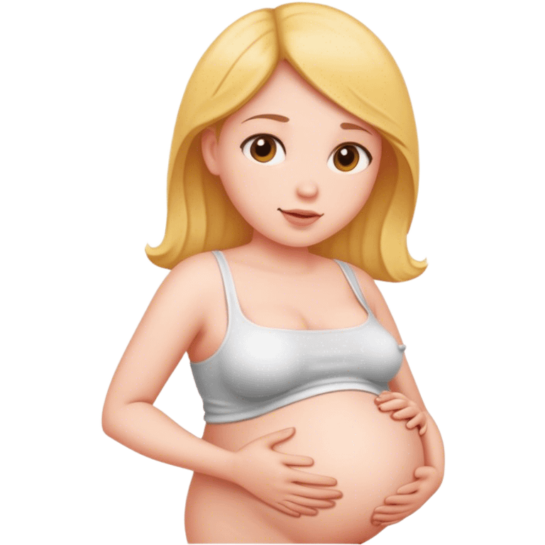 pregnant emoji