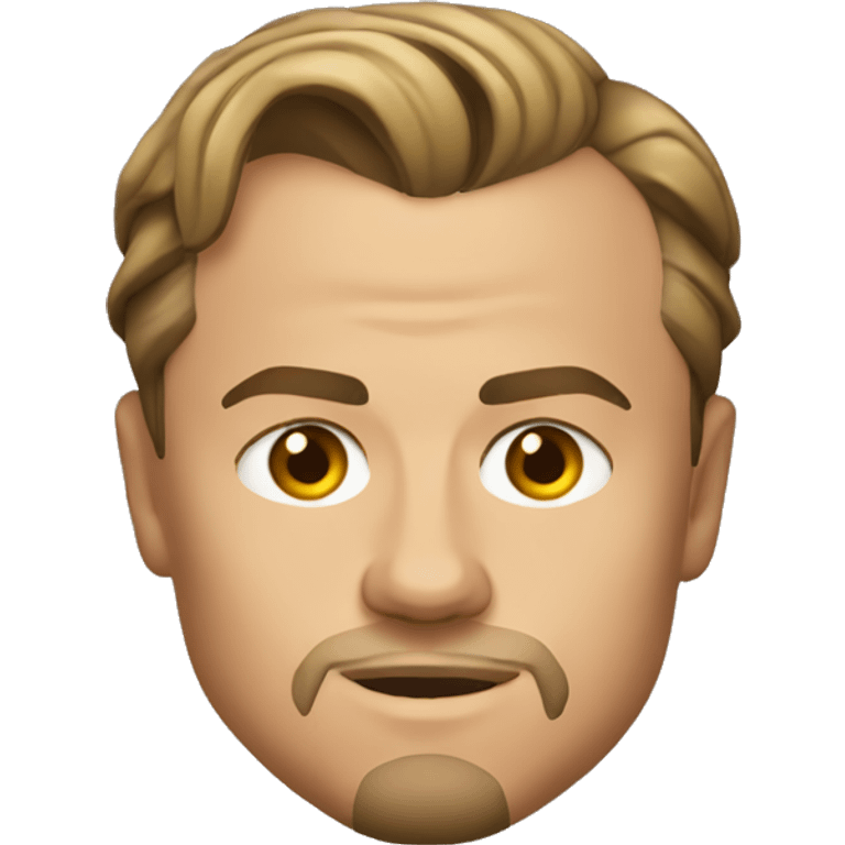 Leonardo Dicaprio with a Receding Hairline emoji