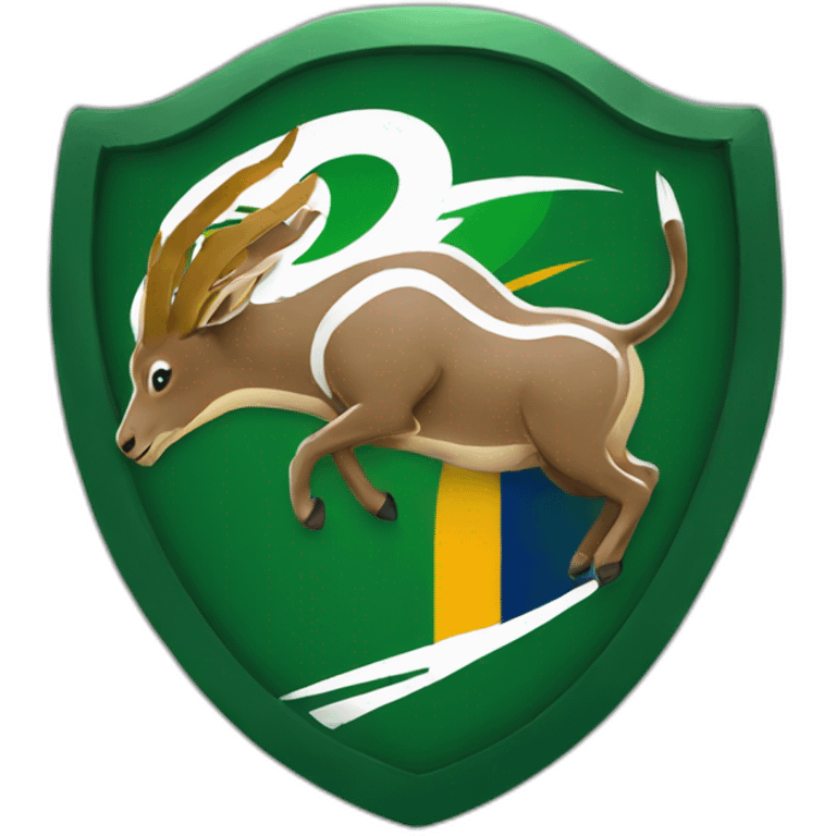 South african rugby team springboks logo emoji