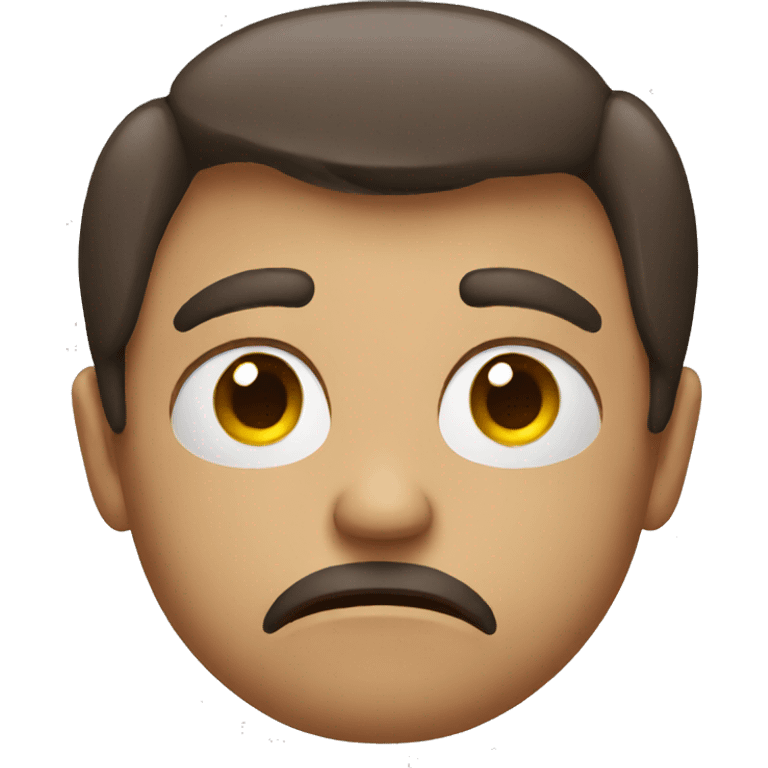 Emoji that looks annoyed  emoji