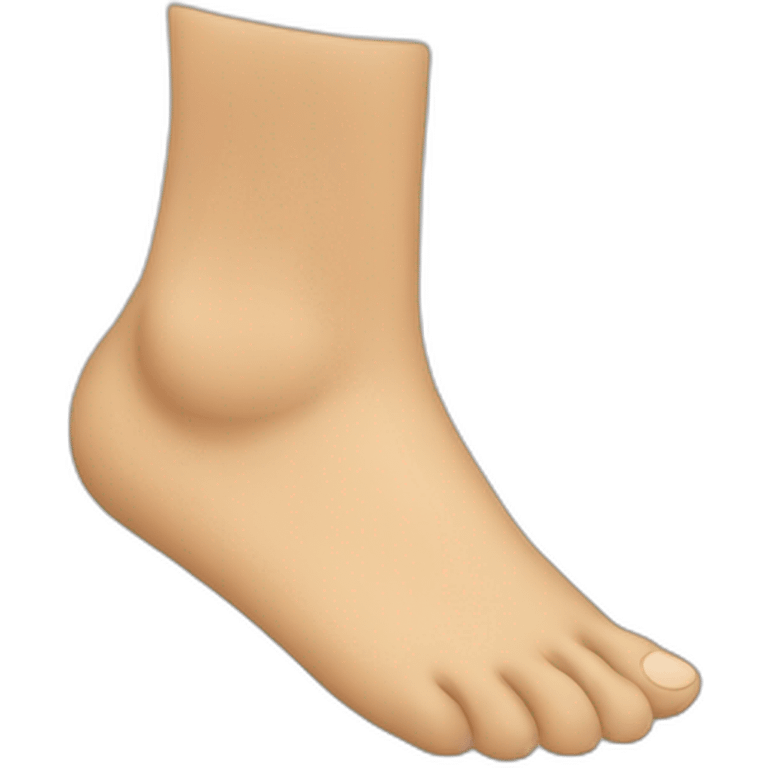 Foot emoji