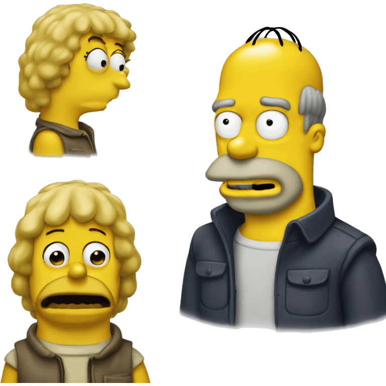 Homer simpsons emoji