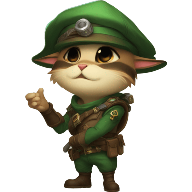 League of legends teemo saying no emoji