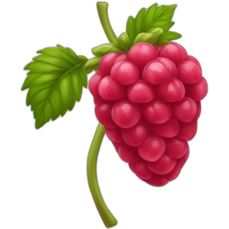 Frais framboise mirti emoji