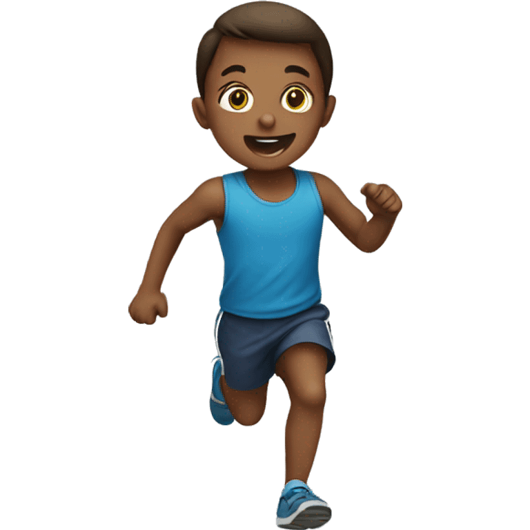 Children running  emoji