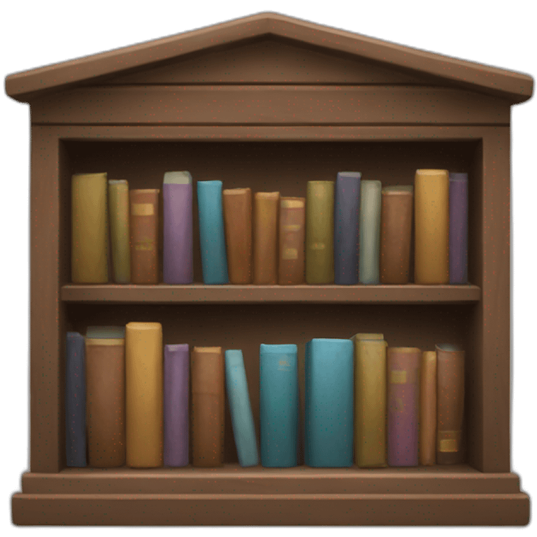 tiny library emoji