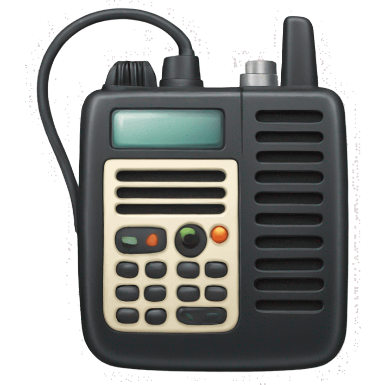 old school walkie talkie emoji