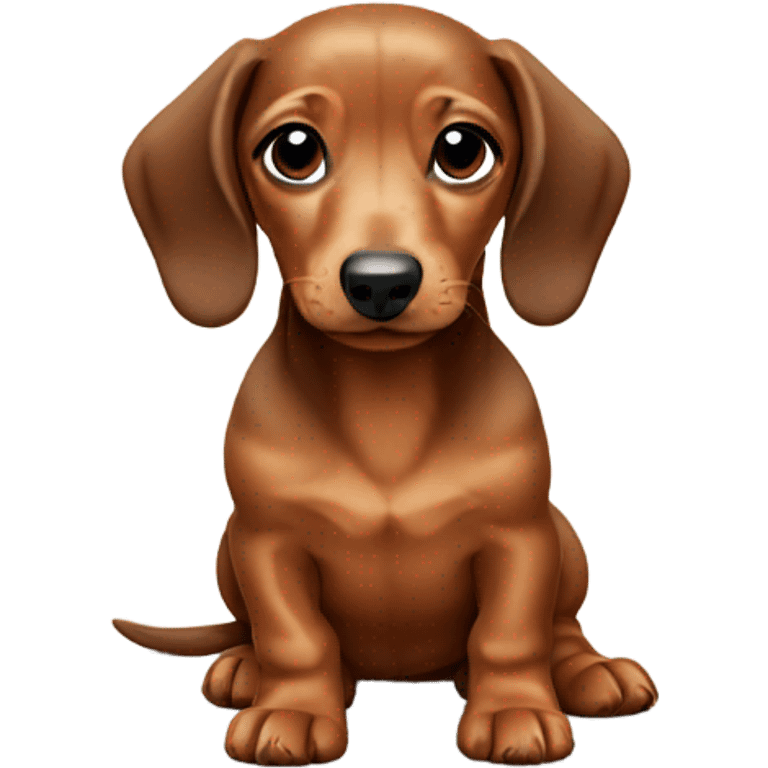 dachshund puppy  emoji