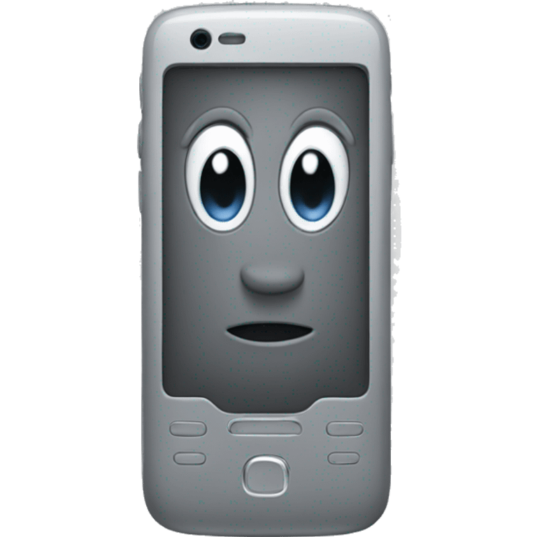 Apple-phone gray color emoji