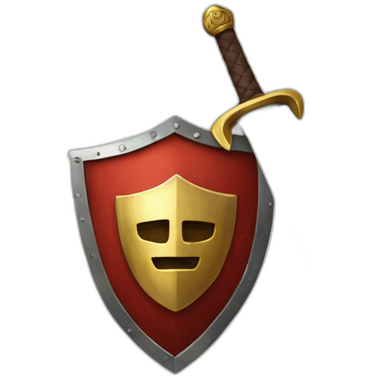 sword and shield emoji