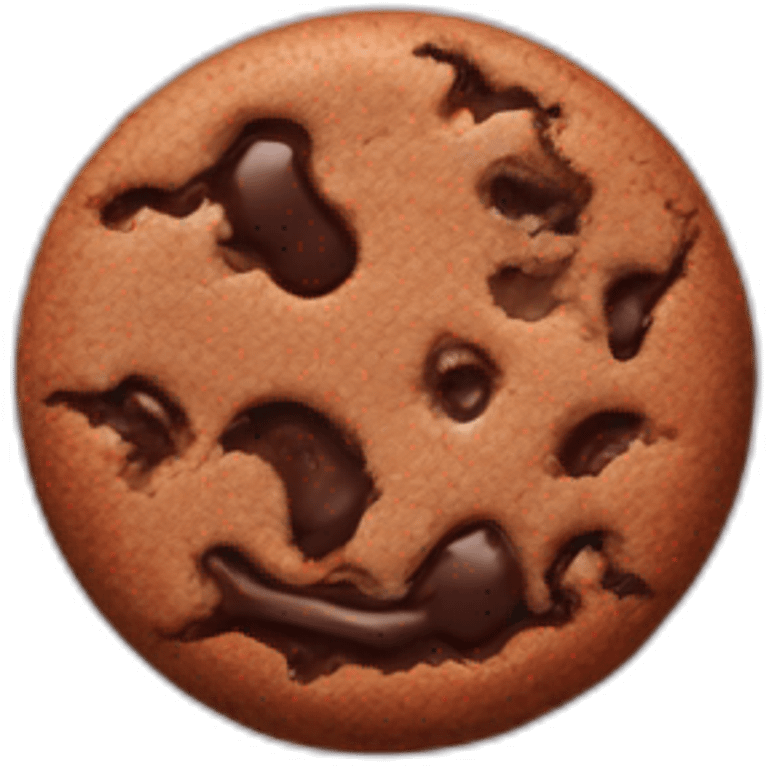 chocolate-cookie emoji