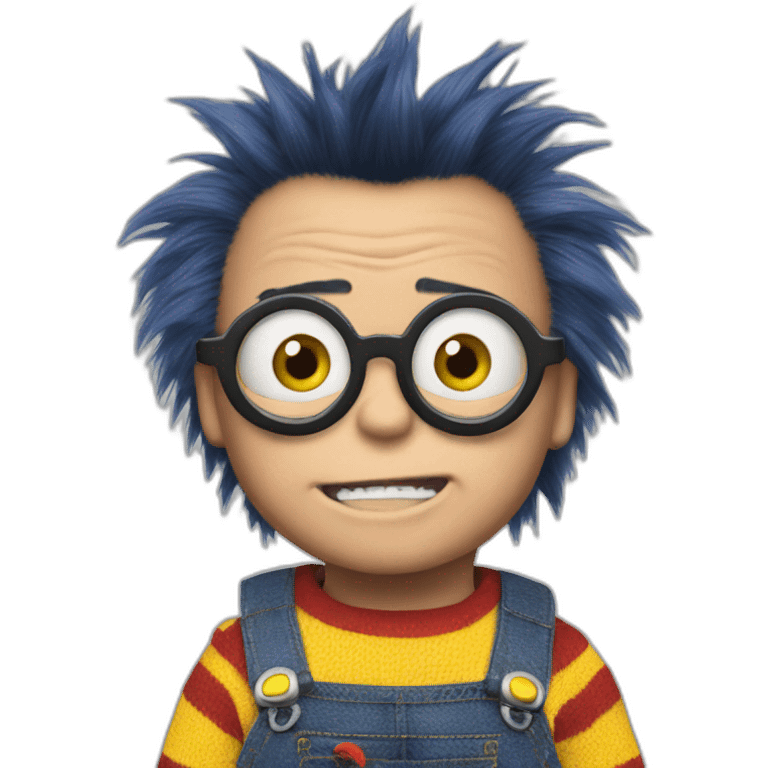 Chucky as minion emoji