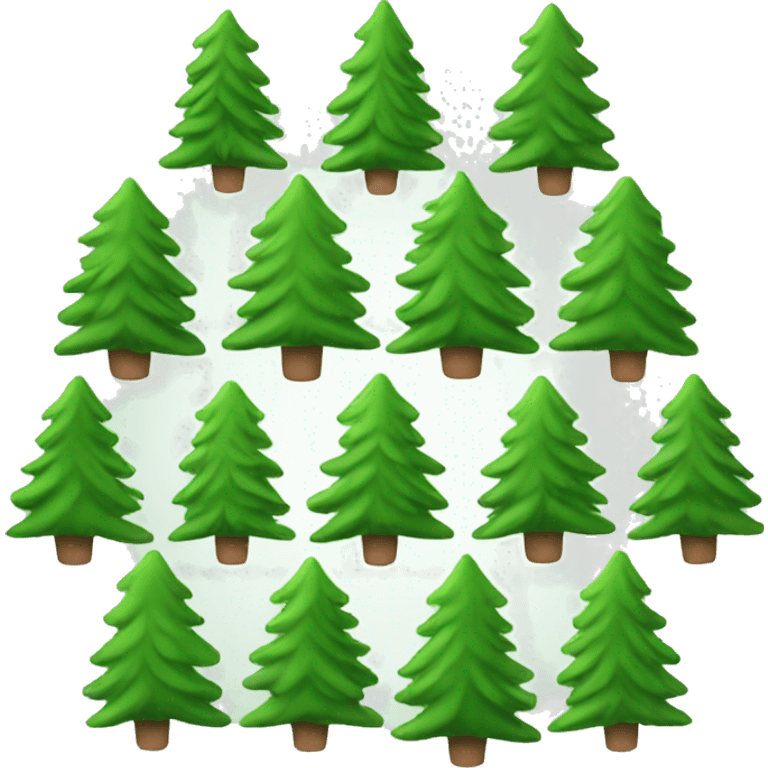 Christmas tree green  emoji