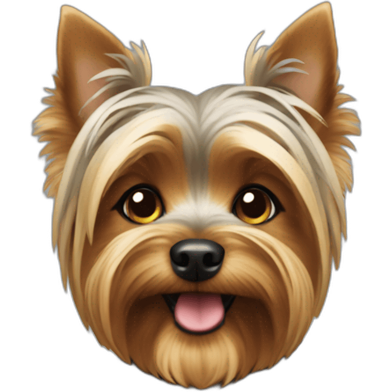 yorkshire terrier dog emoji