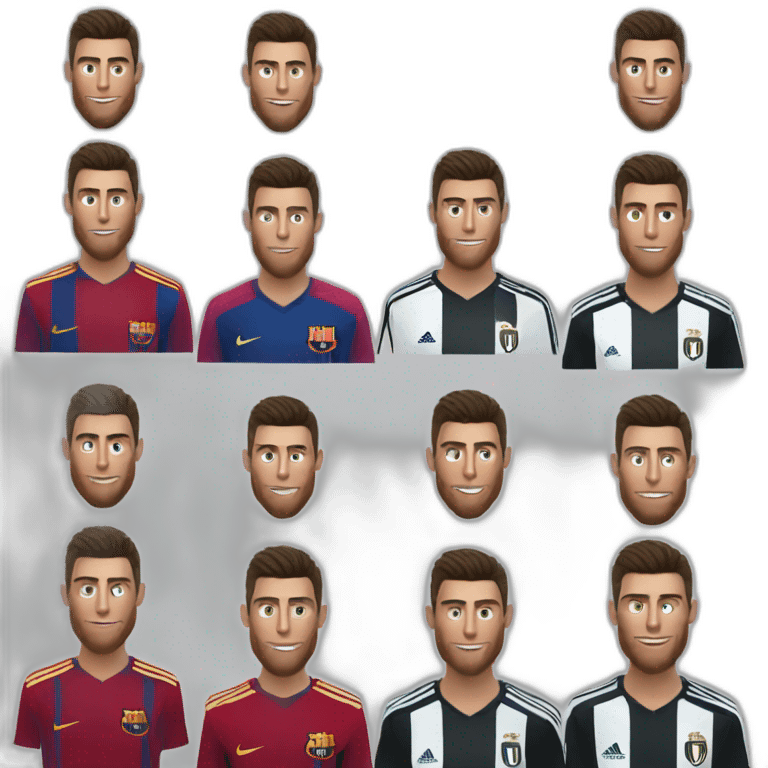 CR7 MESSI emoji