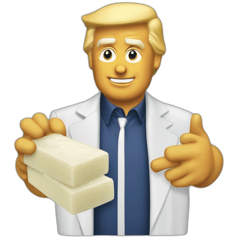 trump-holding-soap emoji