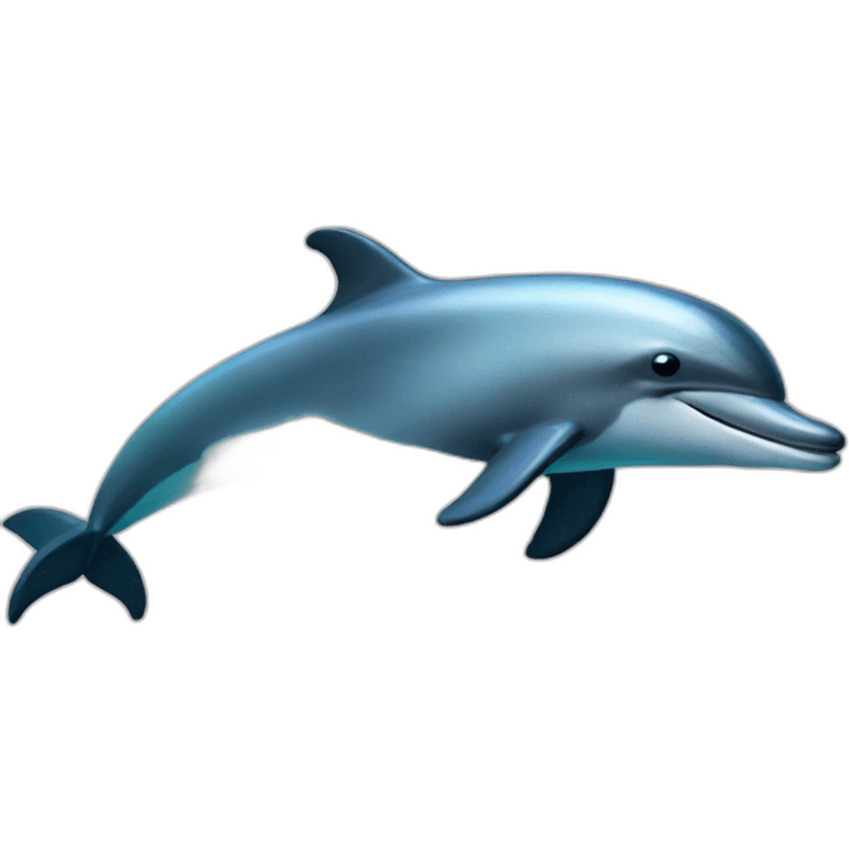 Hacker dolphin emoji