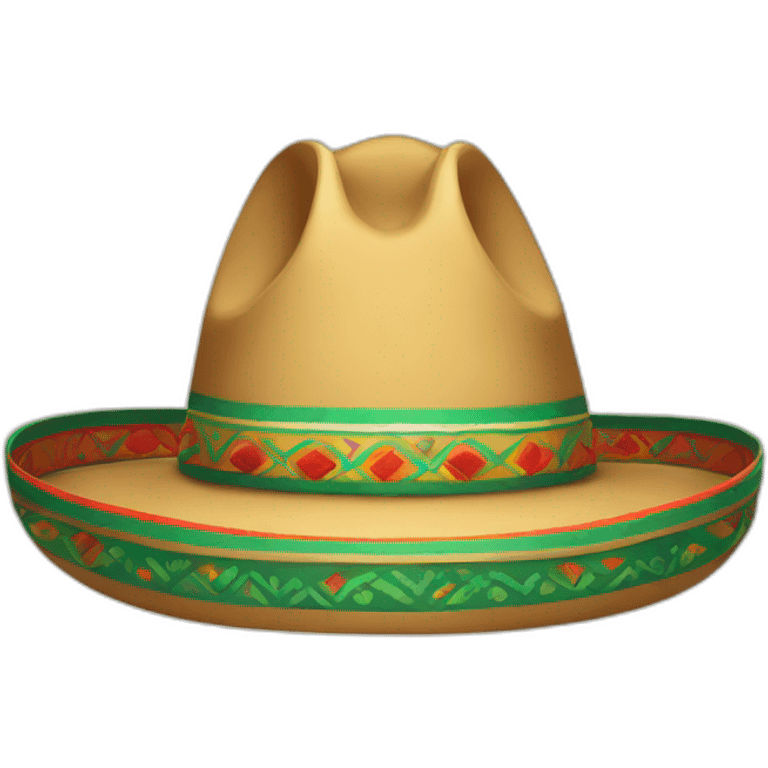 Mexican sombrero emoji