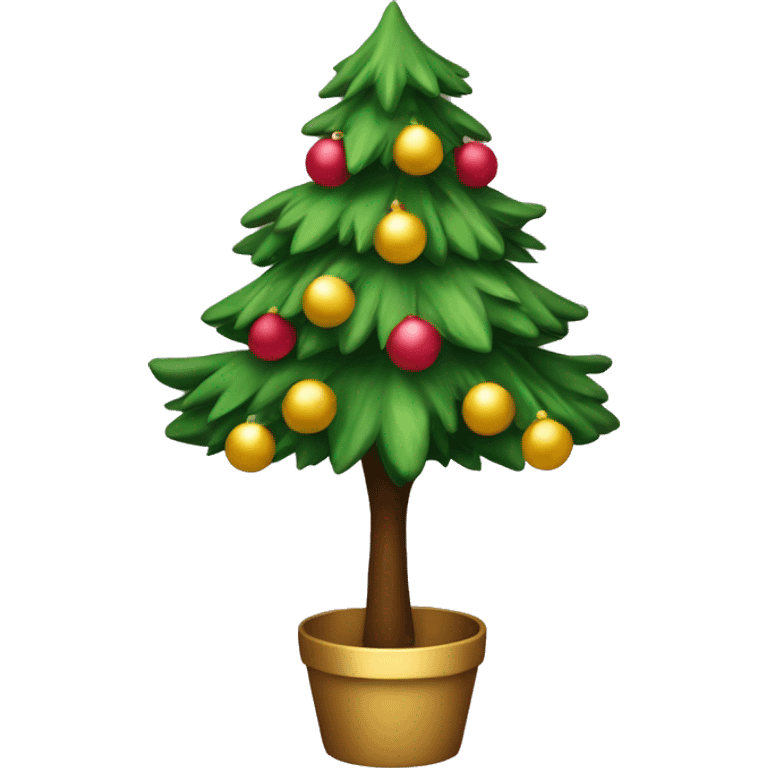 coquette christmas tree emoji