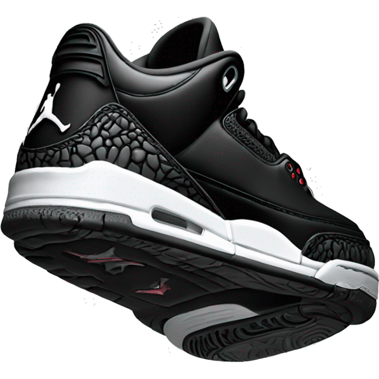 Jordan 3 Black cat emoji