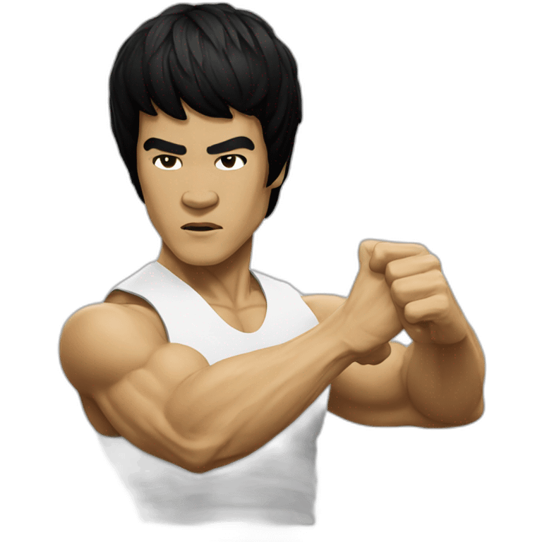 Bruce lee emoji