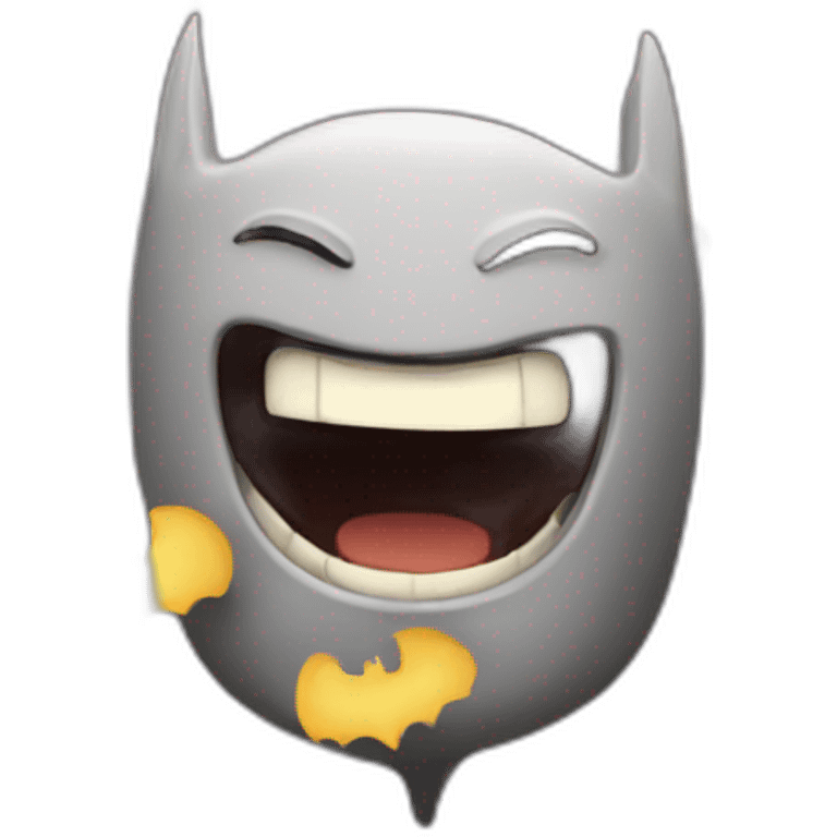 batman laughing emoji