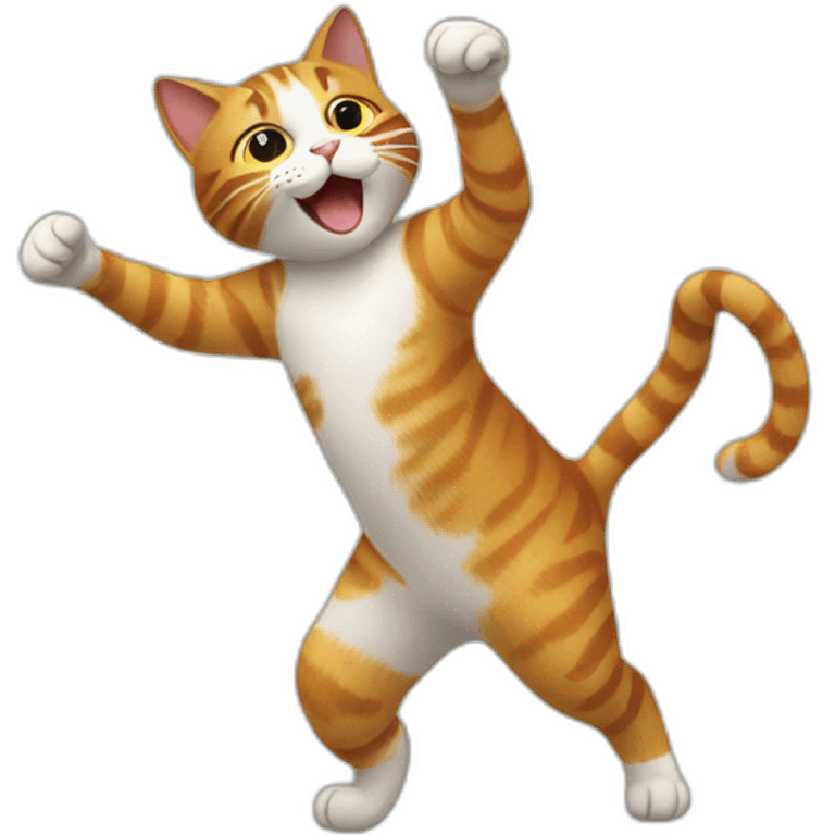 cat dancing emoji