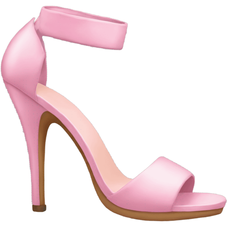 Pink heel emoji