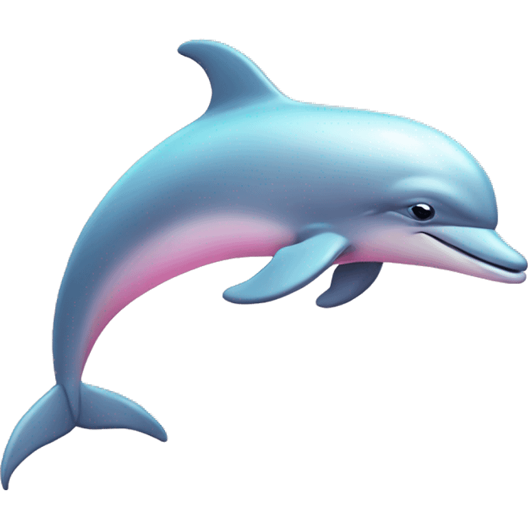 Pastel-pink-colors-dolphin emoji