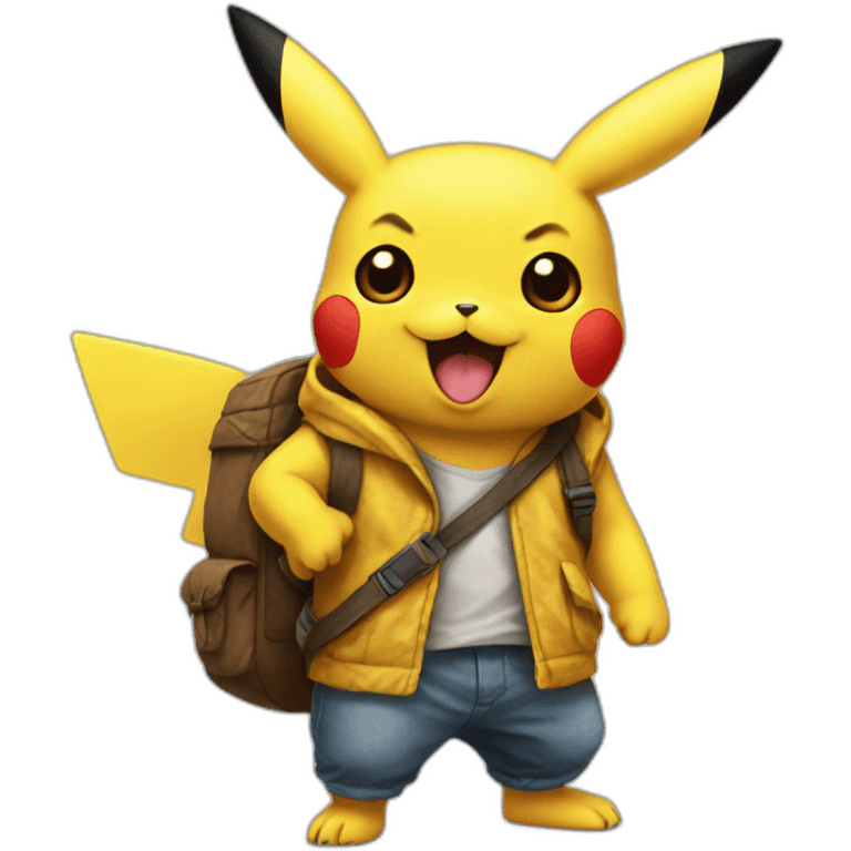 Pikachu-Vagabond emoji