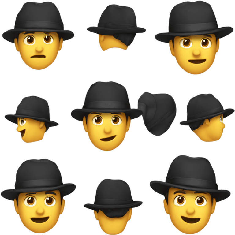 Hat! I found Hat!  emoji