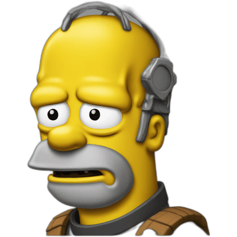 Assasin's homer simpson emoji