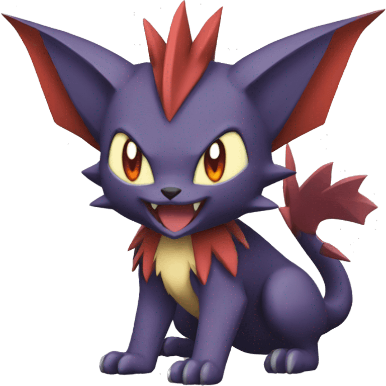 Noivern-Torracat-Zoroark full body emoji