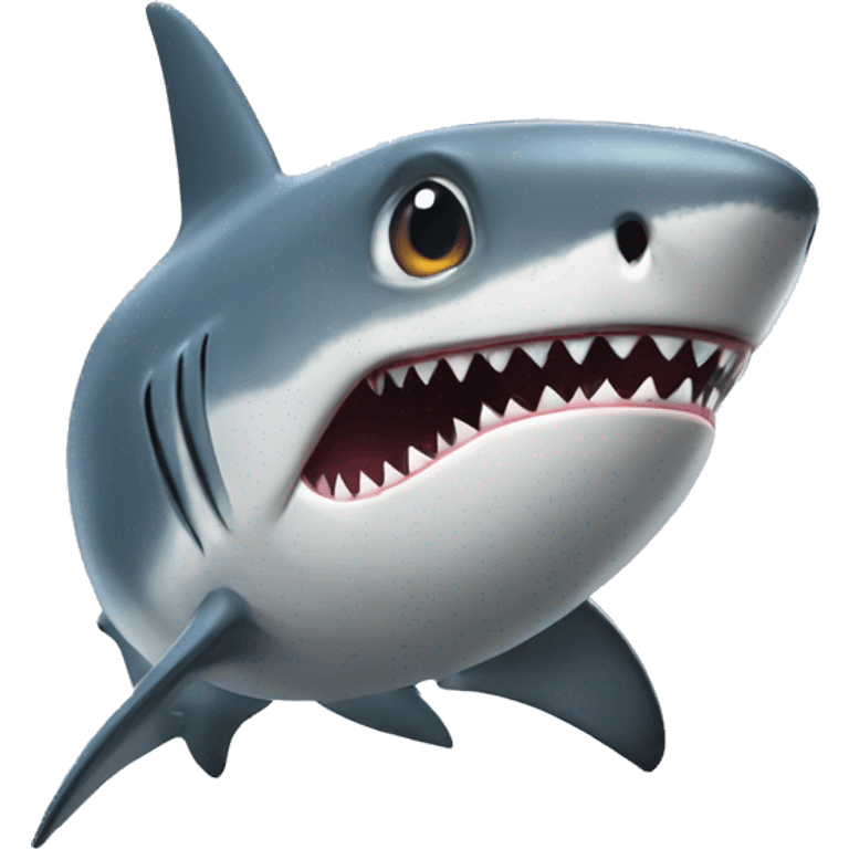 Shark sing in Moscow emoji