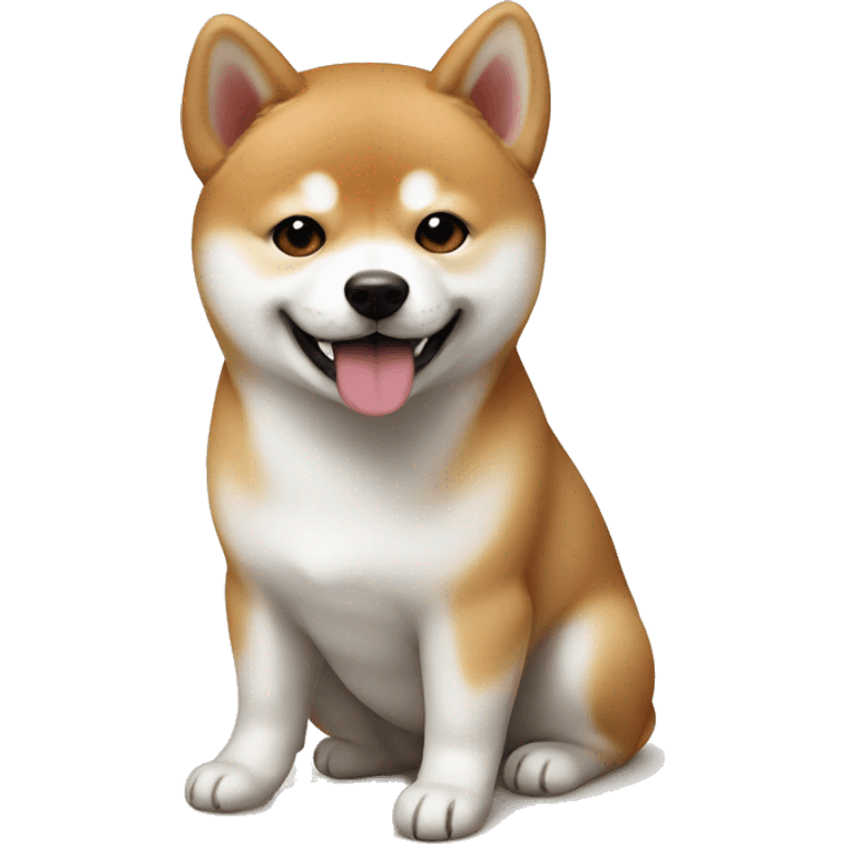 huobi cute shiba emoji