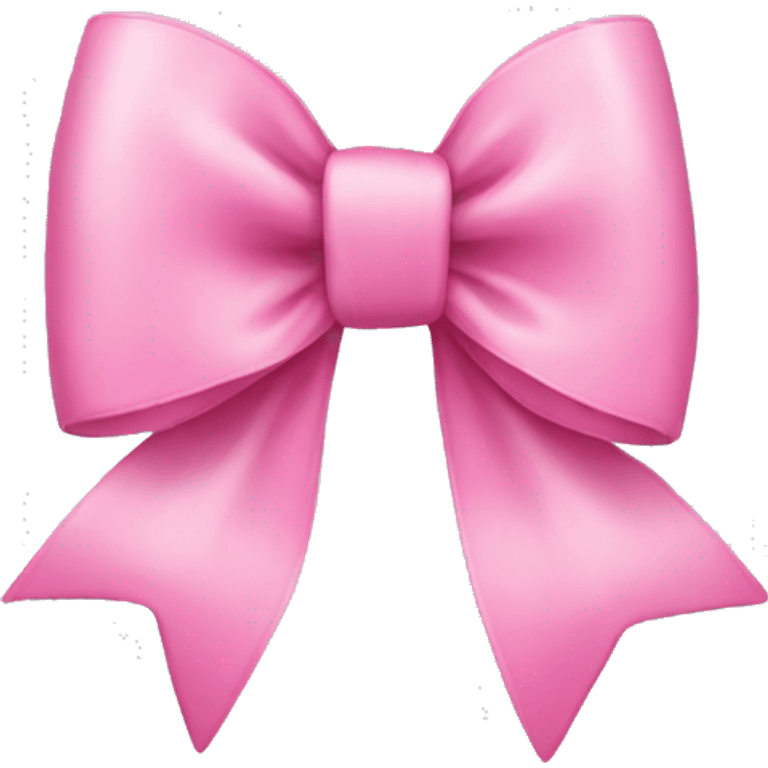 Pretty pink bow emoji