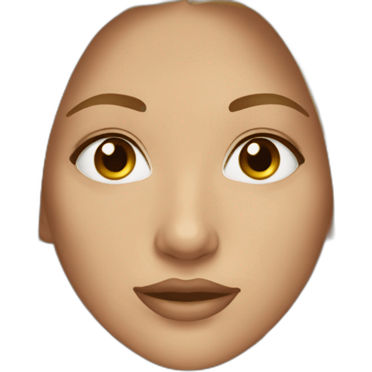 Women Brown eyes blond Long straigt hair emoji