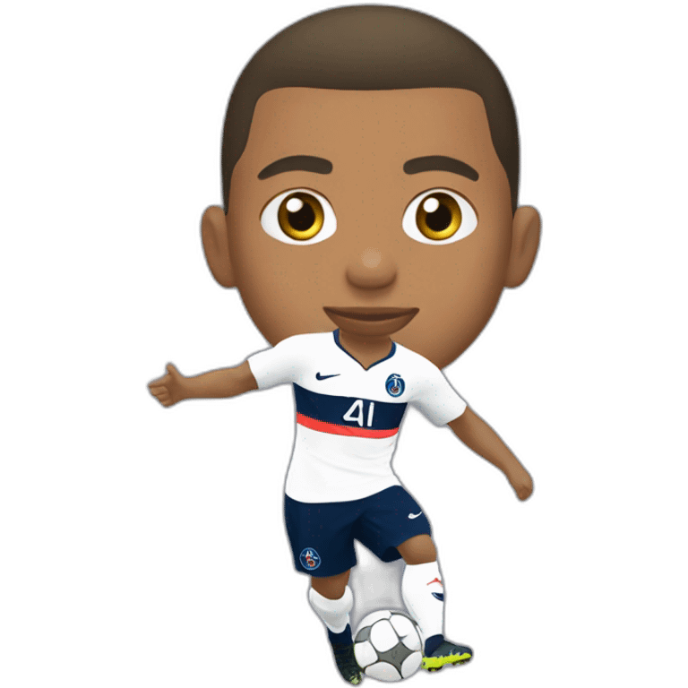 Kylian mbappe psg emoji