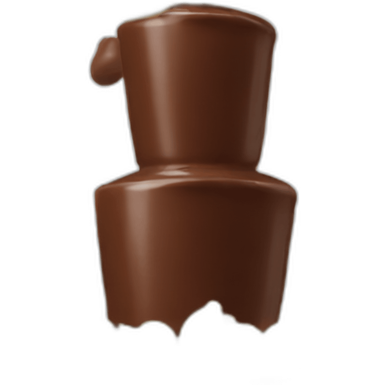 chocolate fountain emoji